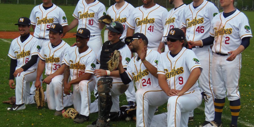 München Caribes starten neue Saison gegen amtierenden Meister Herren I Team Photo 2016