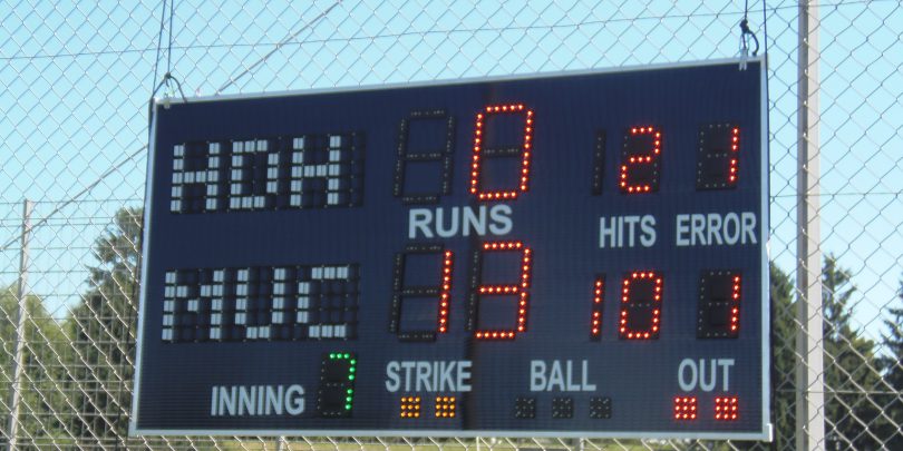 Caribes teilen sich die Siege mit Heidenheim Caribes_Scoreboard